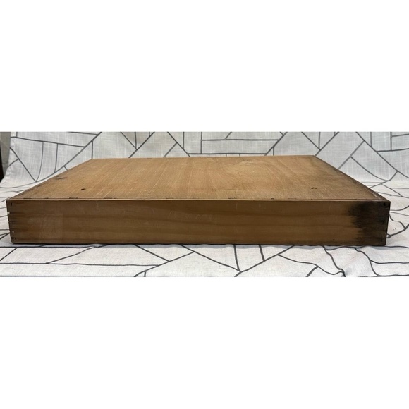 Multi Compartment Storage Shelf Organizer Cassette Tape 100 slots Natural Wood - Picture 4 of 11